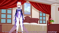 Genshin Impact sexo con Kokomi 3D