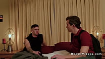 Vizinho foda anal com universidade gay no quarto