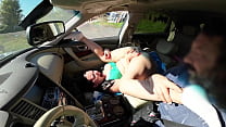 Countryside drive SQUIRT PEE & GOLDENSHOWER in my Car PART1