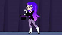 ENF CMNF MMD - 青い髪の漫画の女の子のマジック ショーの故障、彼女の服が消えます | bit.ly/47iGftL