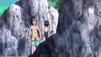 Hentai follando en la playa | Joder hentai sin censura |