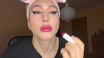 Sissy slut makeup