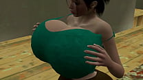 Lara Croft Breast Expansion
