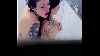 I secretly recorded my (stepsister and her best friend) taking a shower together and fucking hot! Full video SHEER AND X-RED)