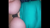 Submissive Wife - Giant Tied up Tits & Nipples Clamped