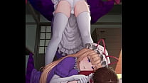 Reimu faz sexo intenso com Murasaki