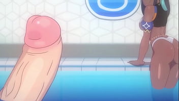 Ebony Pokémon Trainer fodido muito difícil anal - animação sem censura