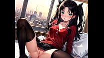 Rin Tohsaka Hentai Parte 3 (Destino) (Estímulo para masturbarse)