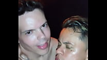 Barebacking at a gay sauna