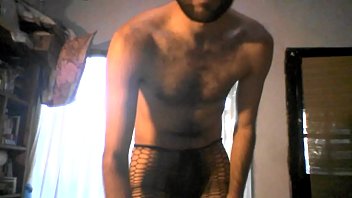 Male fucking with stockings
