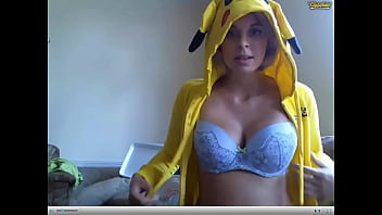 Sexy Neyaa in pikachu suit
